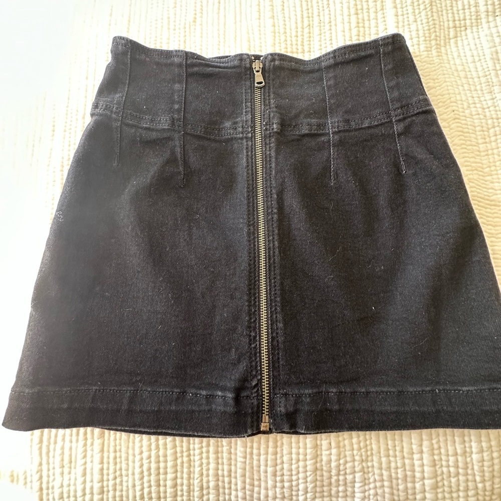 Free People Black Skirt